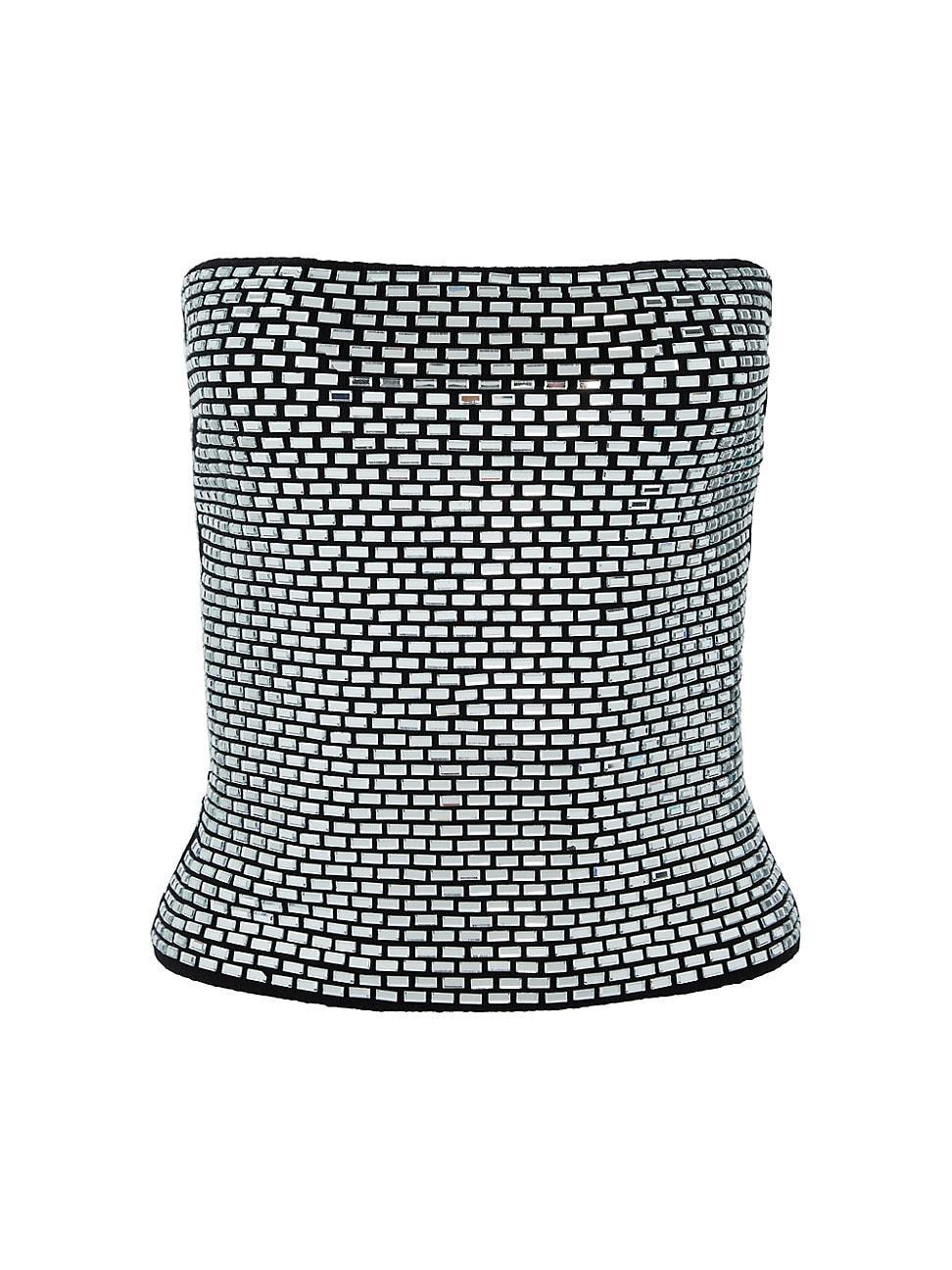 Womens Valery Embellished Knit Top Product Image