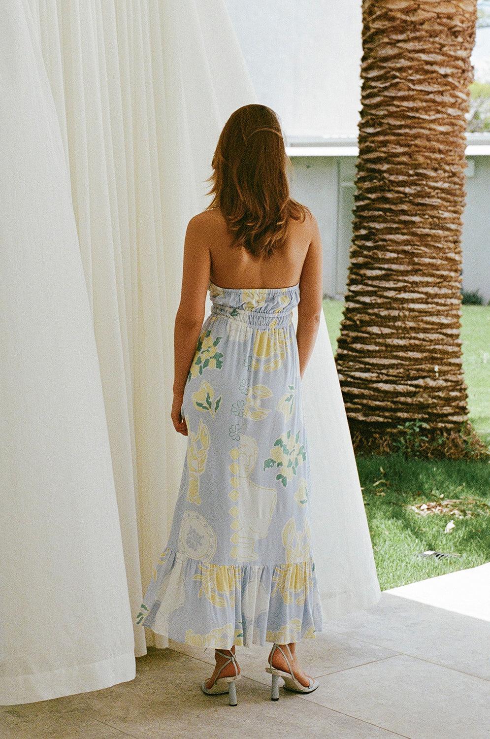 Ellsley Dress - Ciao Blue Product Image