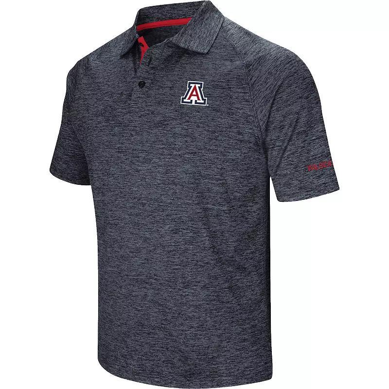Mens Colosseum Arizona Wildcats Down Swing Polo Blue Product Image