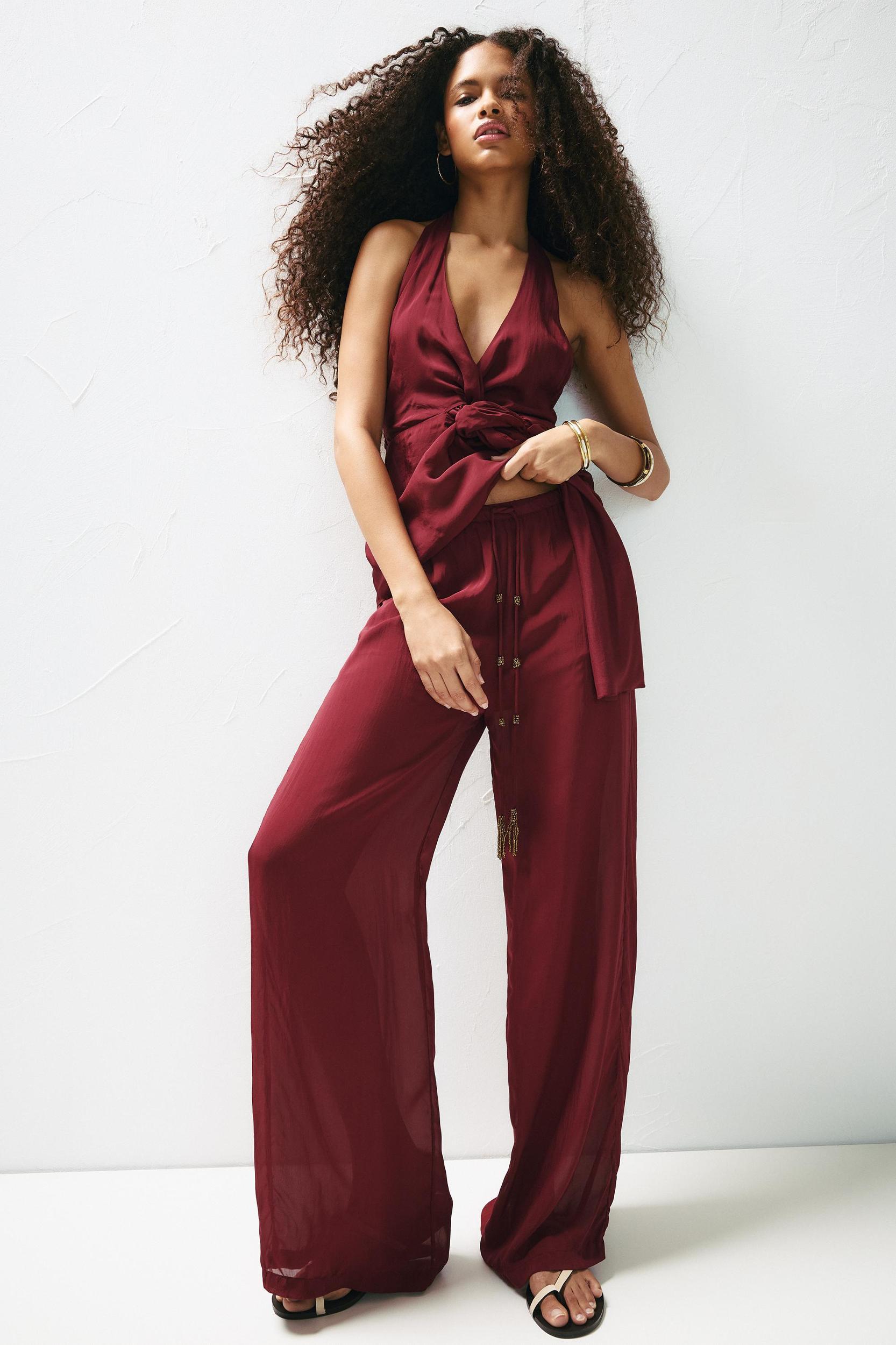 Beaded sweatpants Product Image