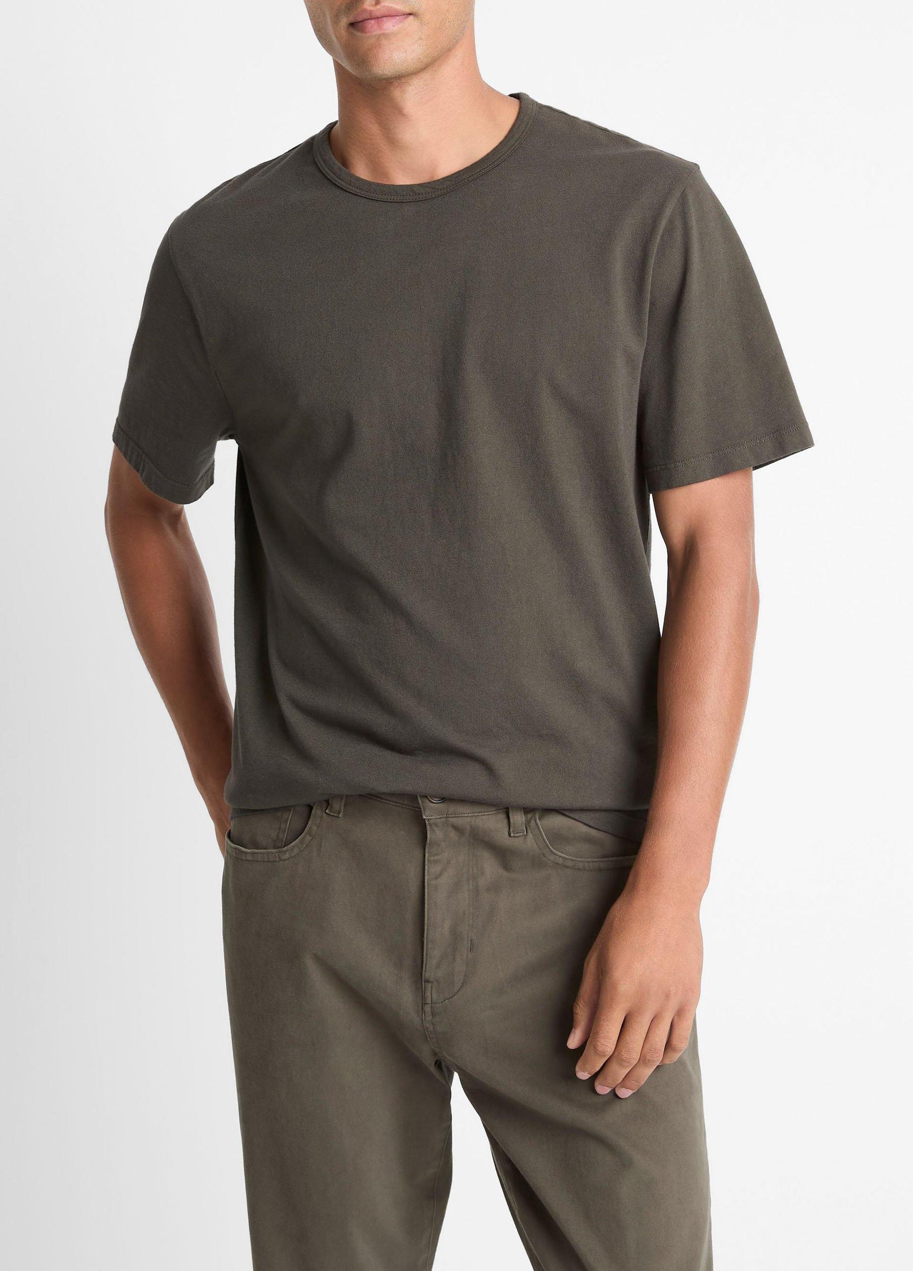 Garment Dye Cotton T-Shirt Product Image