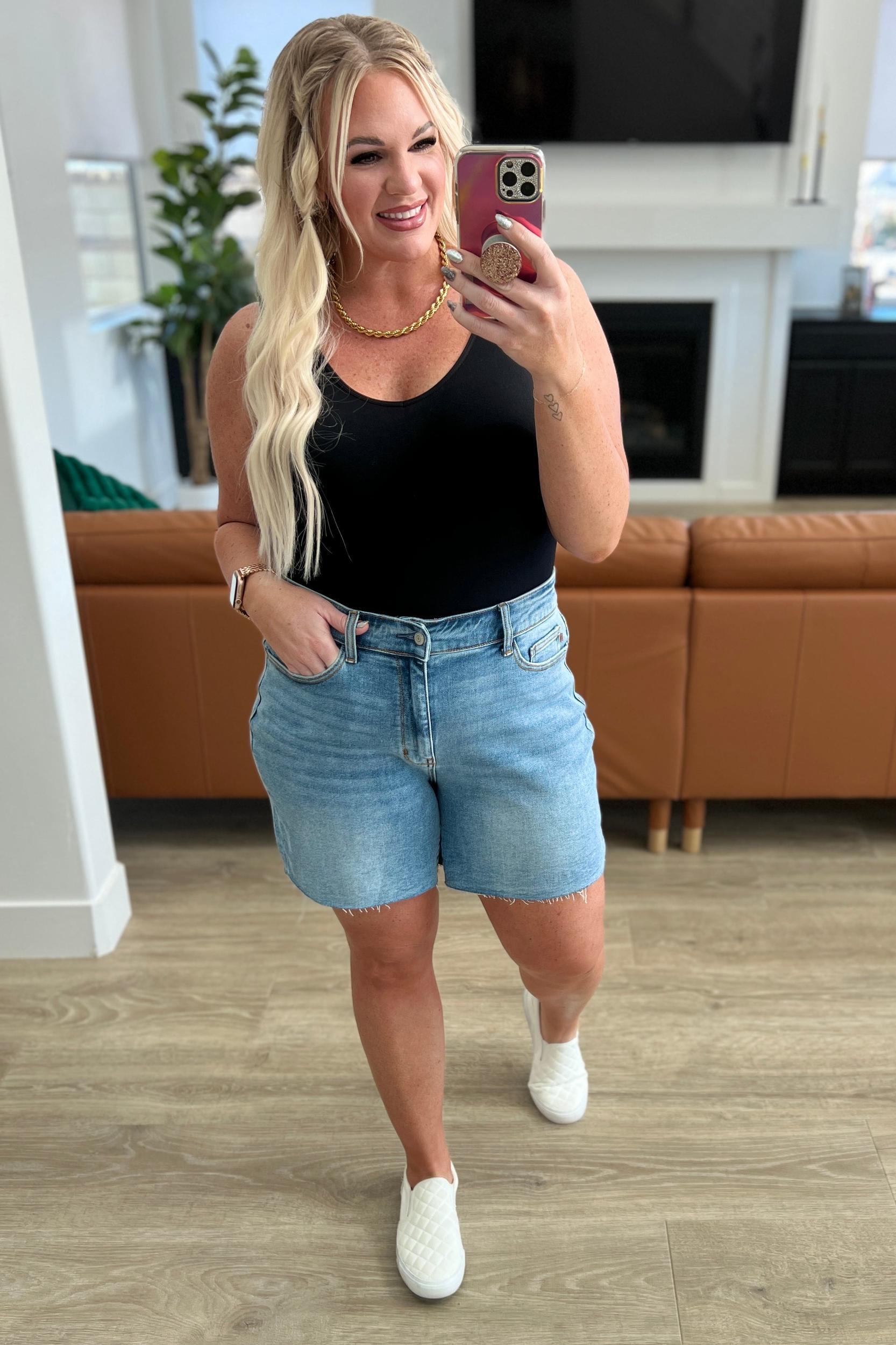 Willa High Rise Cutoff Shorts (Online Exclusive) Female Product Image