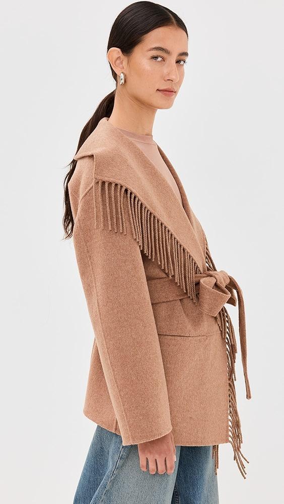 SIMKHAI Rowen Fringe Jacket | Shopbop Product Image