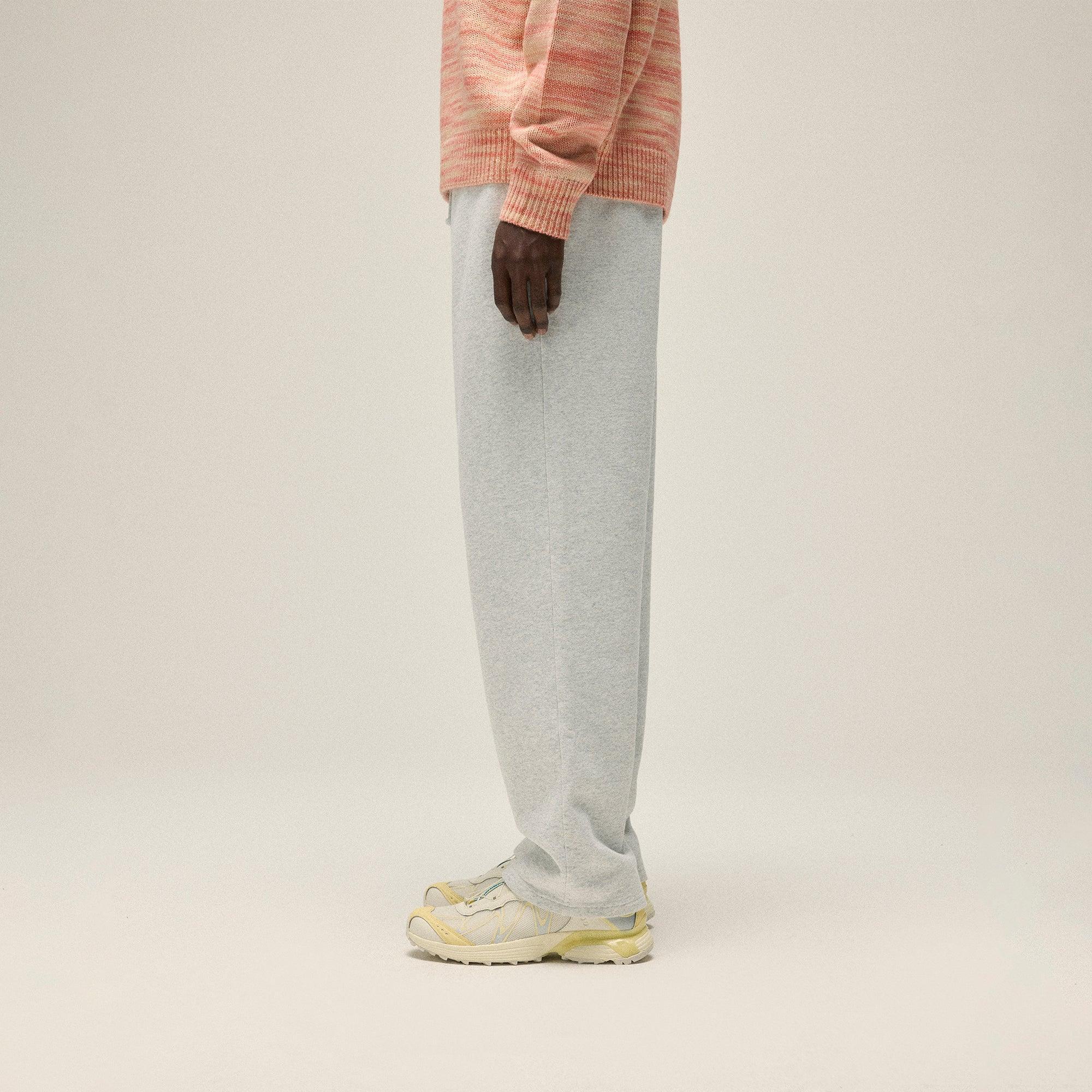 Kith Fleece Bryson Sweatpant - Light Heather Grey Male Product Image