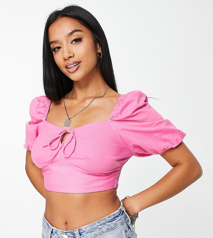 River Island Petite milkmaid top Product Image