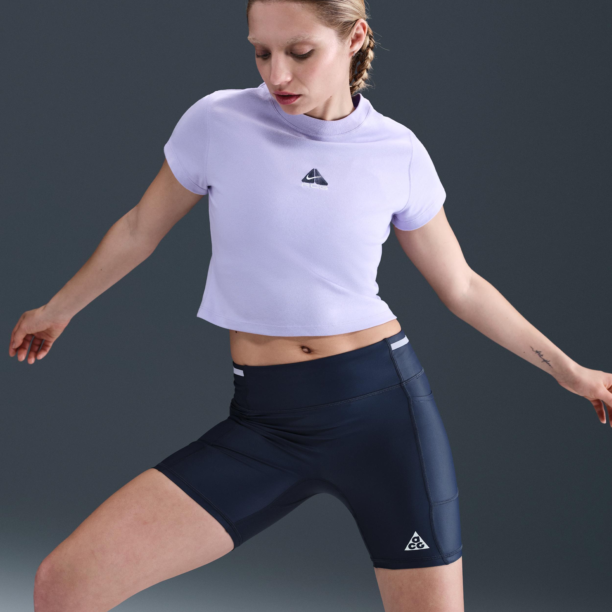 Women's Nike ACG "Tree Frog" Dri-FIT ADV Mid-Rise 6" Shorts Product Image