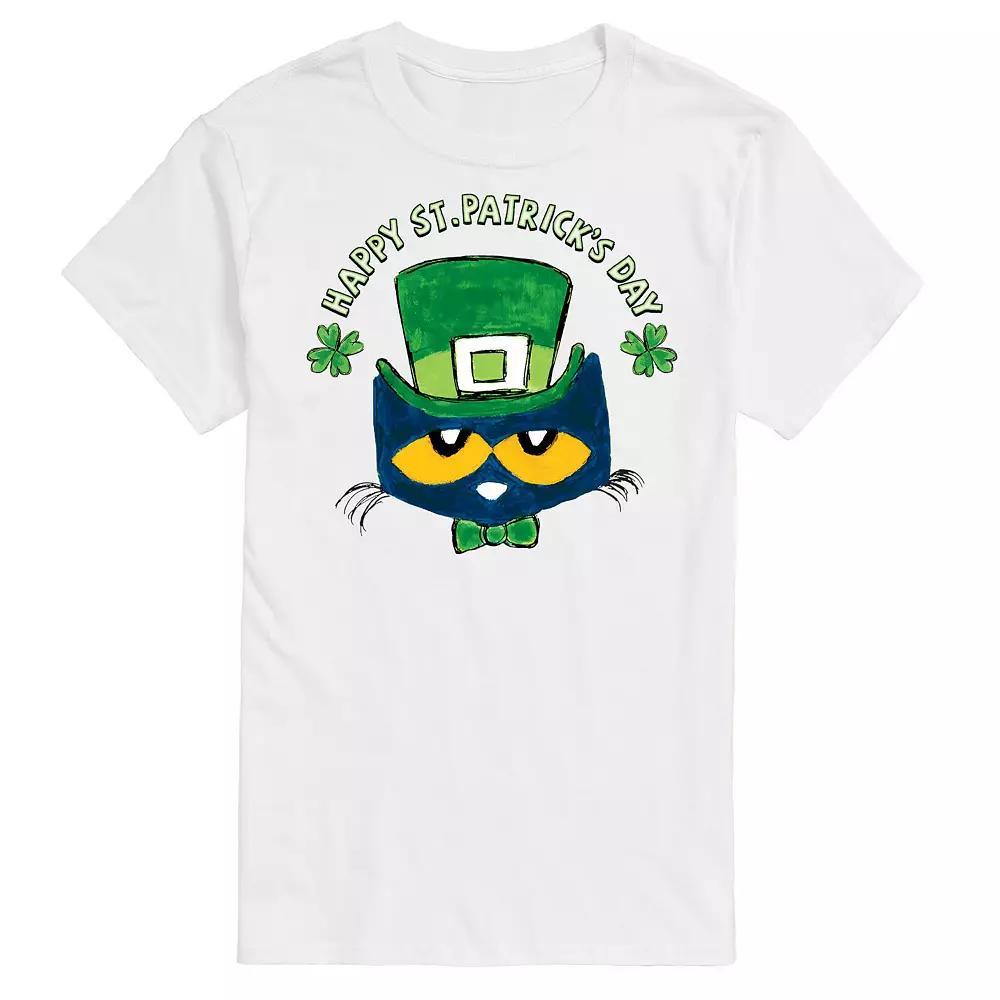 Big & Tall Pete The Cat Happy St Patricks Day, Mens Product Image