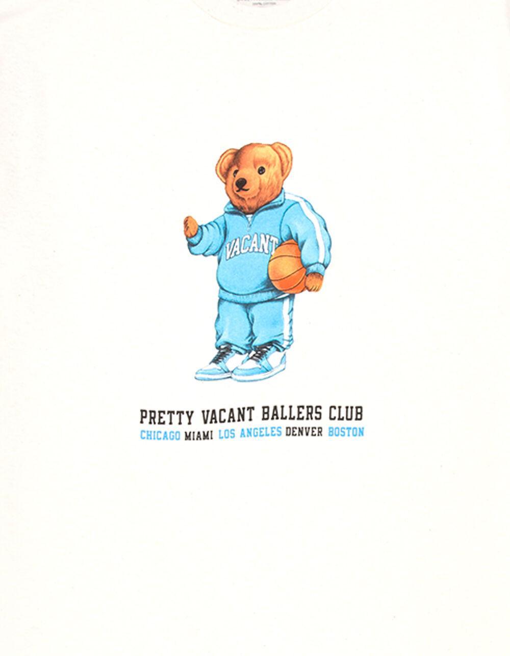 PRETTY VACANT Ballers Club Mens Tee - NATURAL Product Image