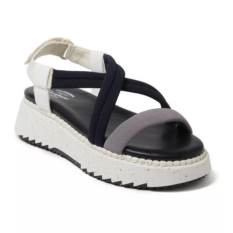 Original Comfort by Dearfoams Daylen Women's Platform Sandals, Size: 9, Beige Product Image