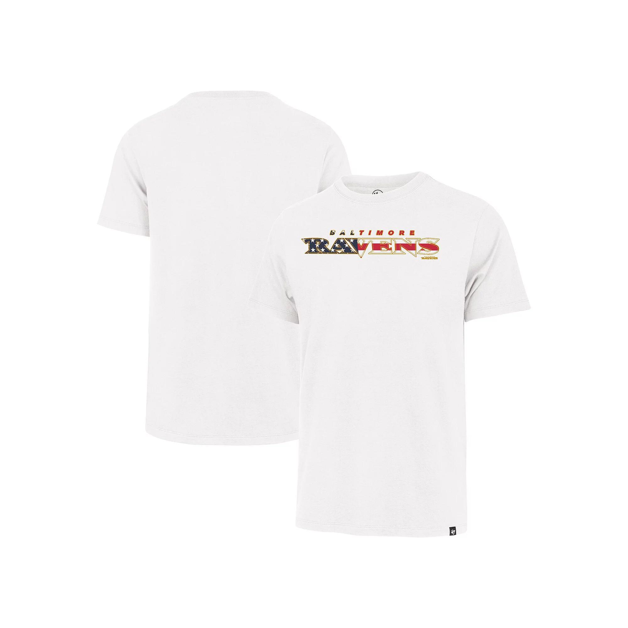 Mens 47 Baltimore Ravens Flag Script Franklin T-Shirt Product Image