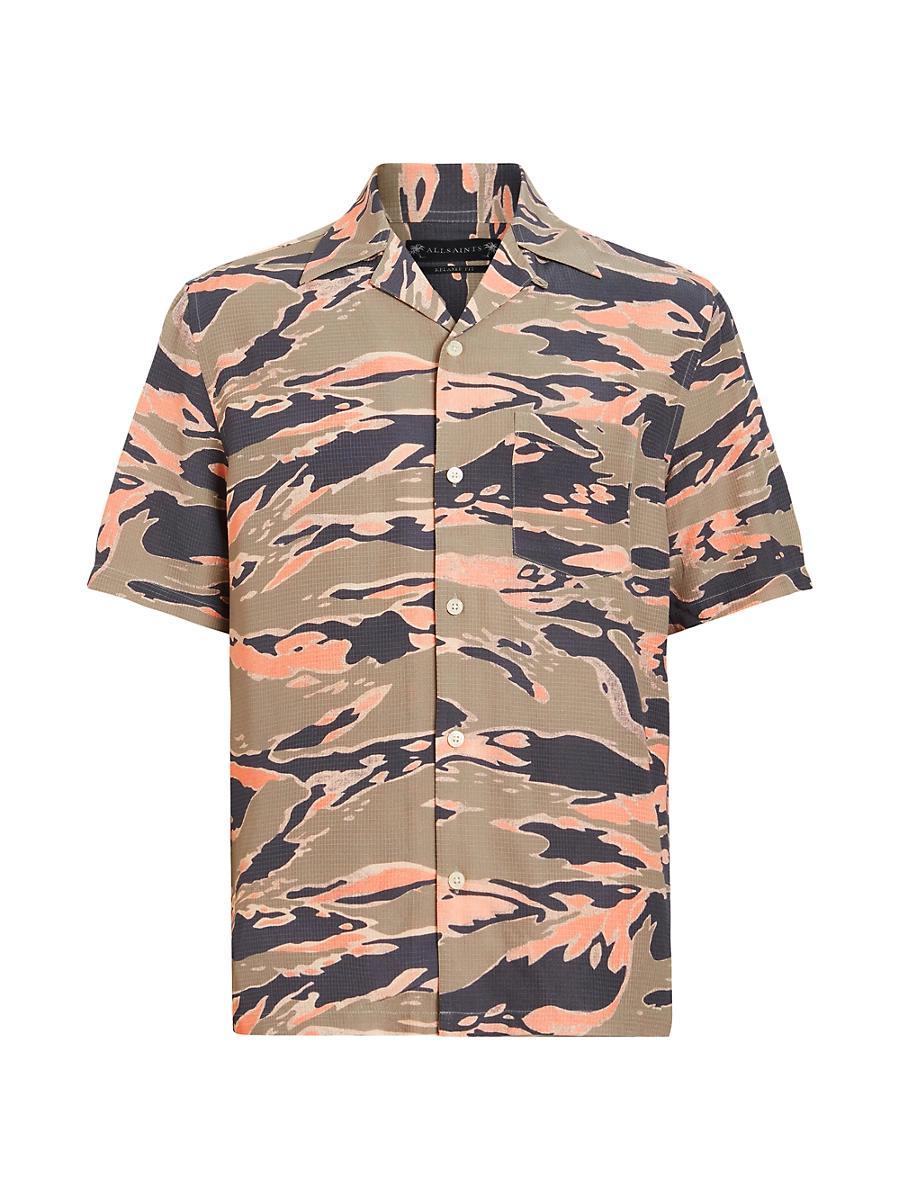 Mens Solar Camo Short-Sleeve Shirt Product Image