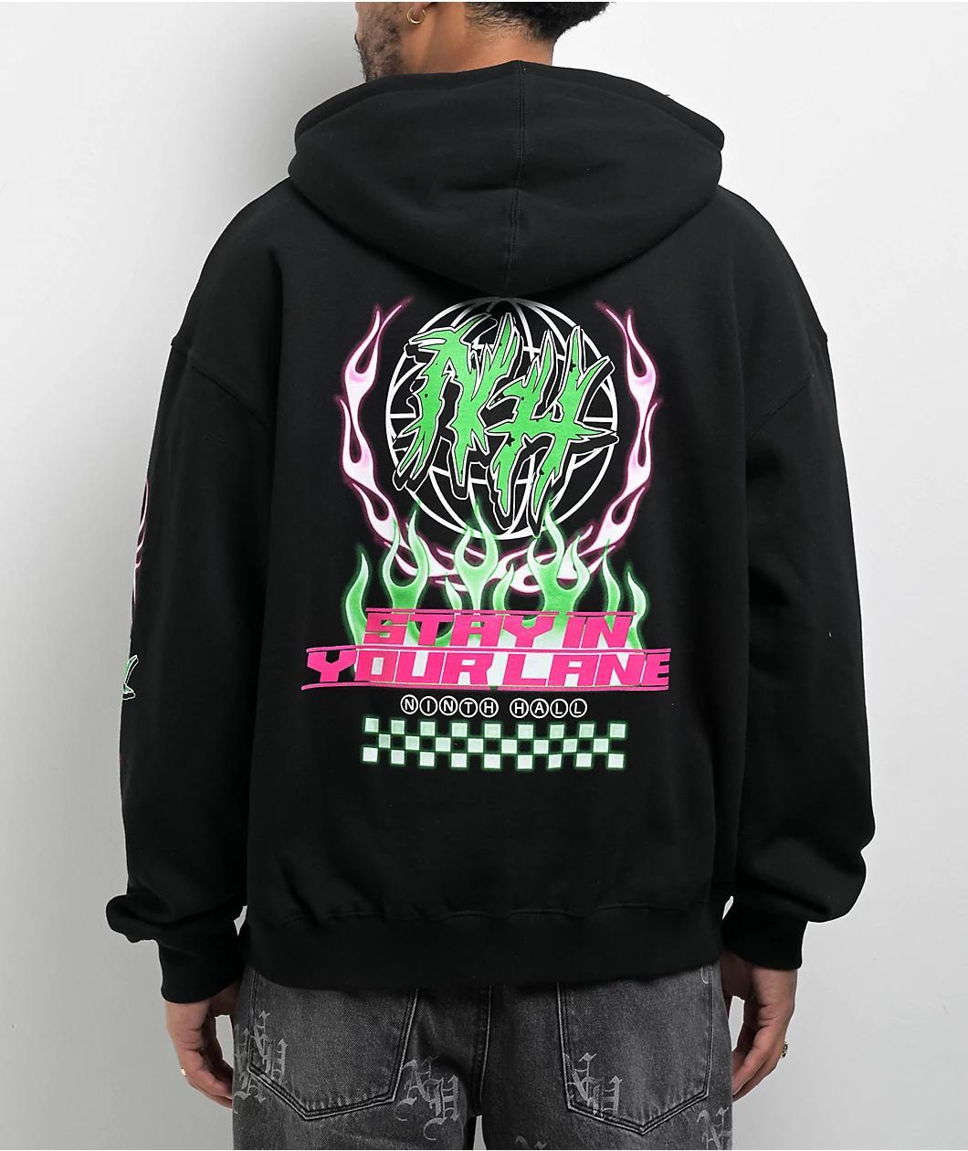Ninth Hall Drifters Black Hoodie Product Image