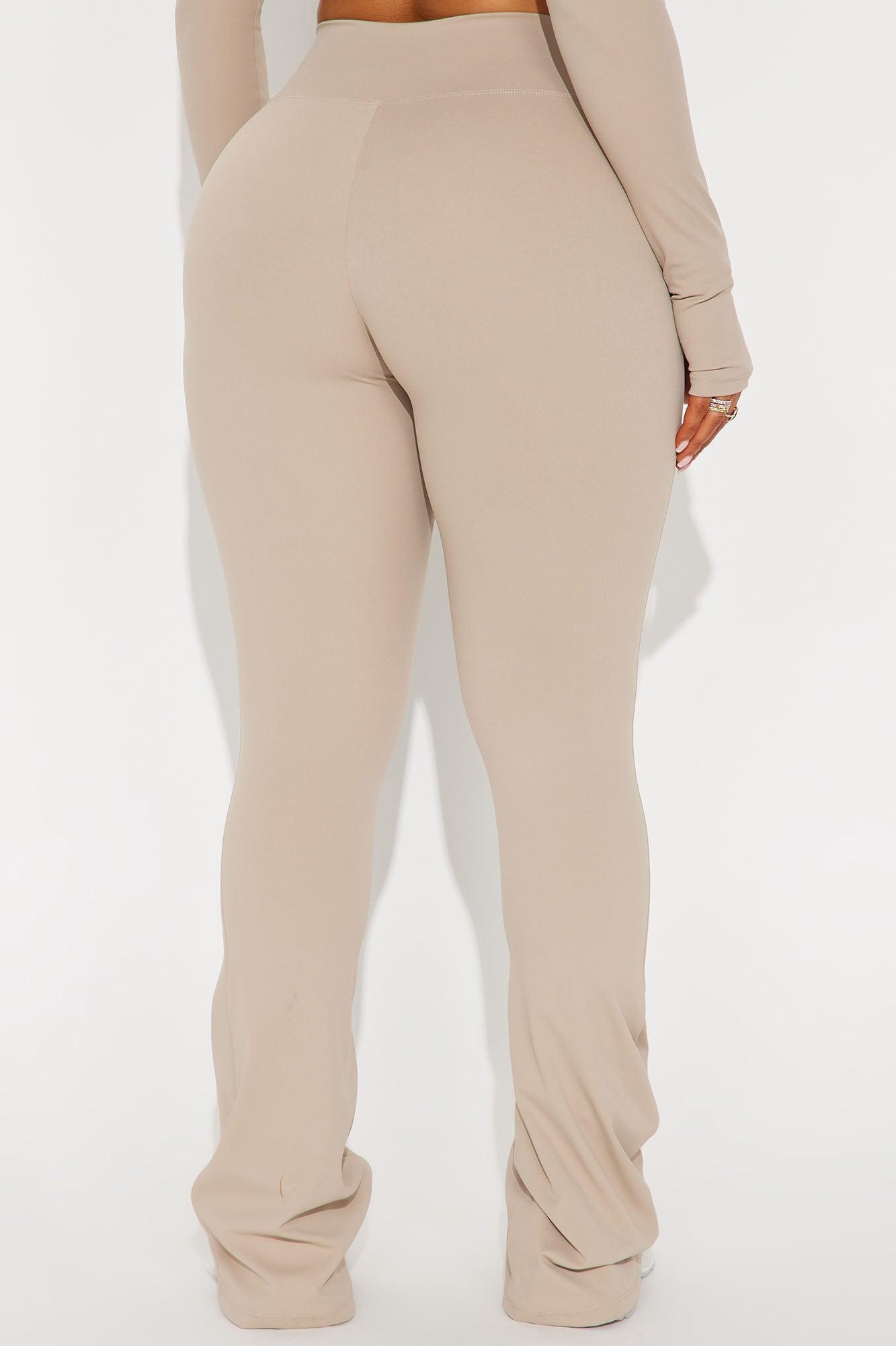 Stay Snatched Active Yoga Pant - Taupe Product Image