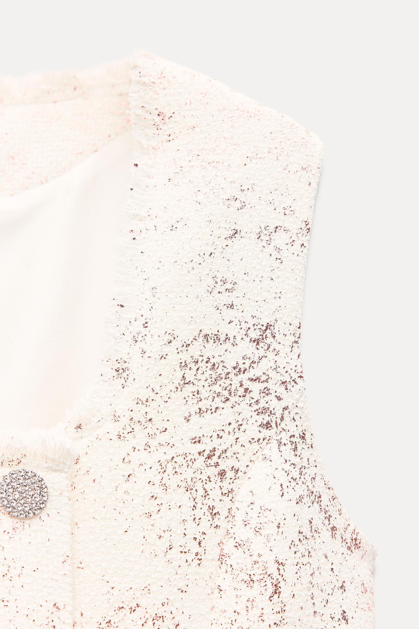 METALLIC LOOK VEST Product Image