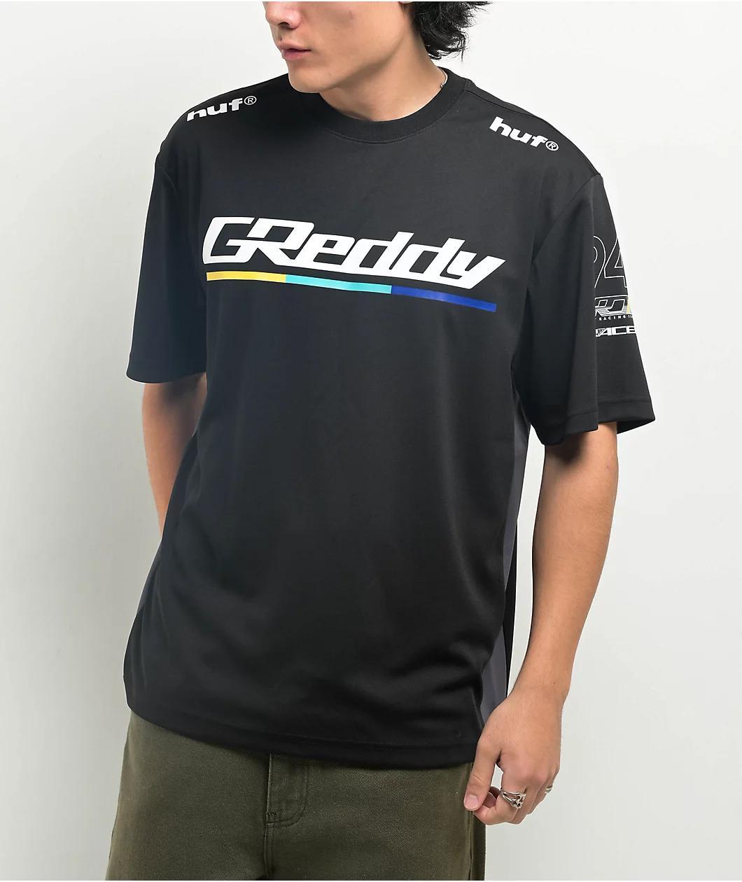 HUF x GReddy Formula Black Jersey Product Image