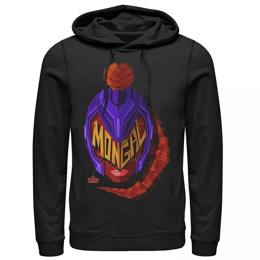 Men's The Suicide Squad Big Mongal Logo Hoodie, Size: Small, Black Product Image
