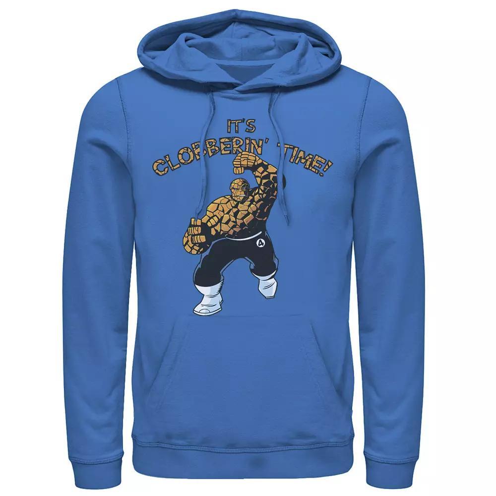 Men's Fifth Sun Good Vibes Only Vintage Text Hoodie, Size: Large, Blue Product Image
