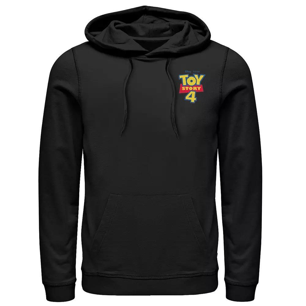 Men's Jurassic Park Velociraptor Tears Through Graphic Pullover Hoodie, Size: Large, Red Product Image