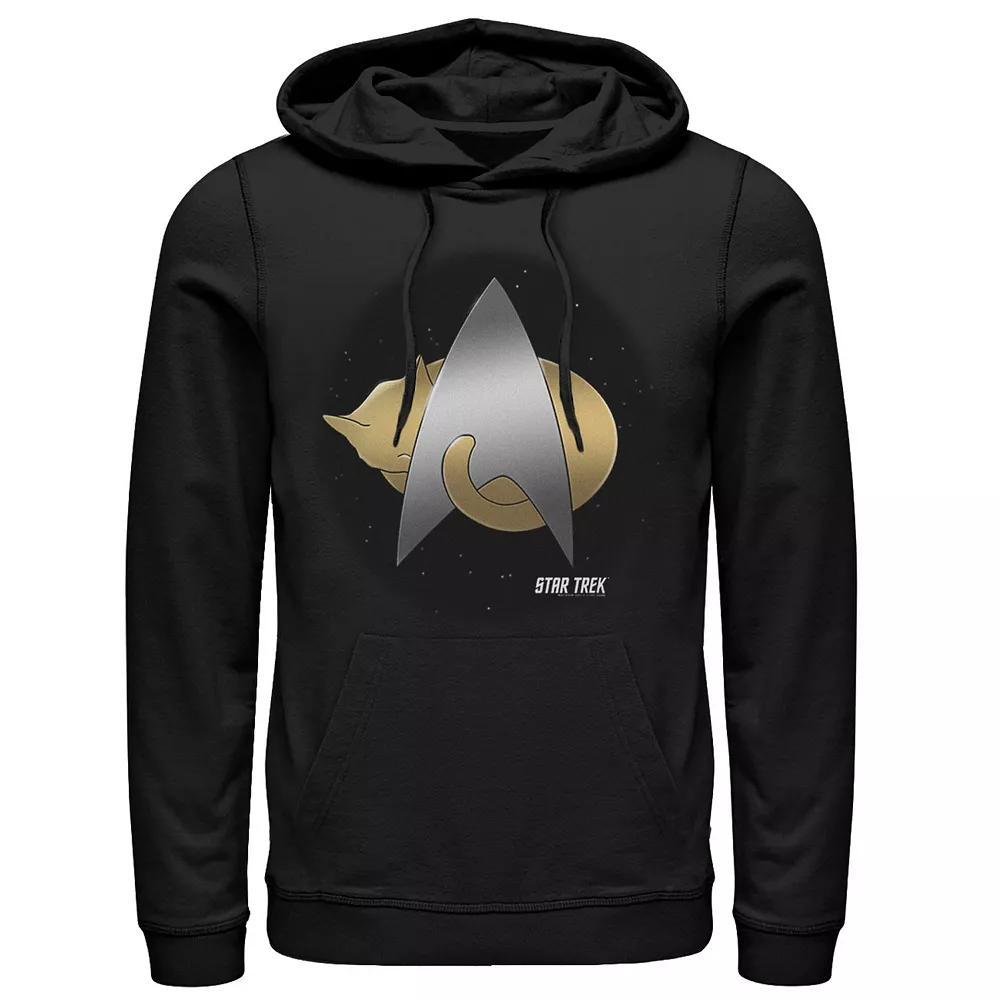 Men's Star Wars Clone Wars Square Group Photos Hoodie, Size: XL, Black Product Image