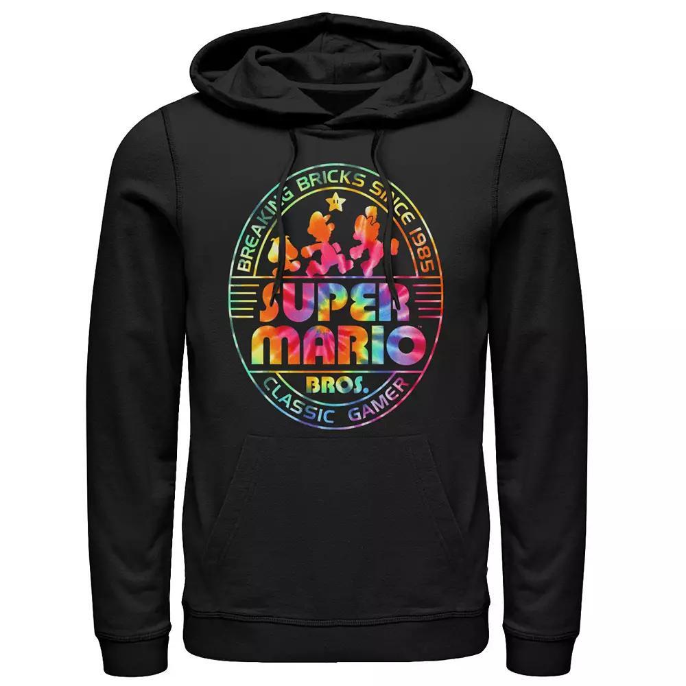 Men's Pink Panther Kanji Portrait Logo Graphic Hoodie, Size: Medium, Blue Product Image