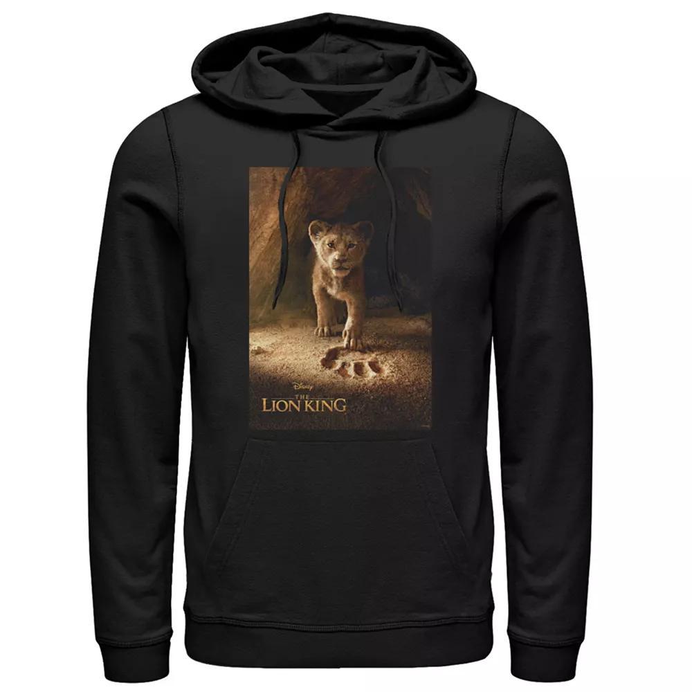 Disney's The Lion King Men's Young Simba Graphic Hoodie, Size: Small, Black Product Image
