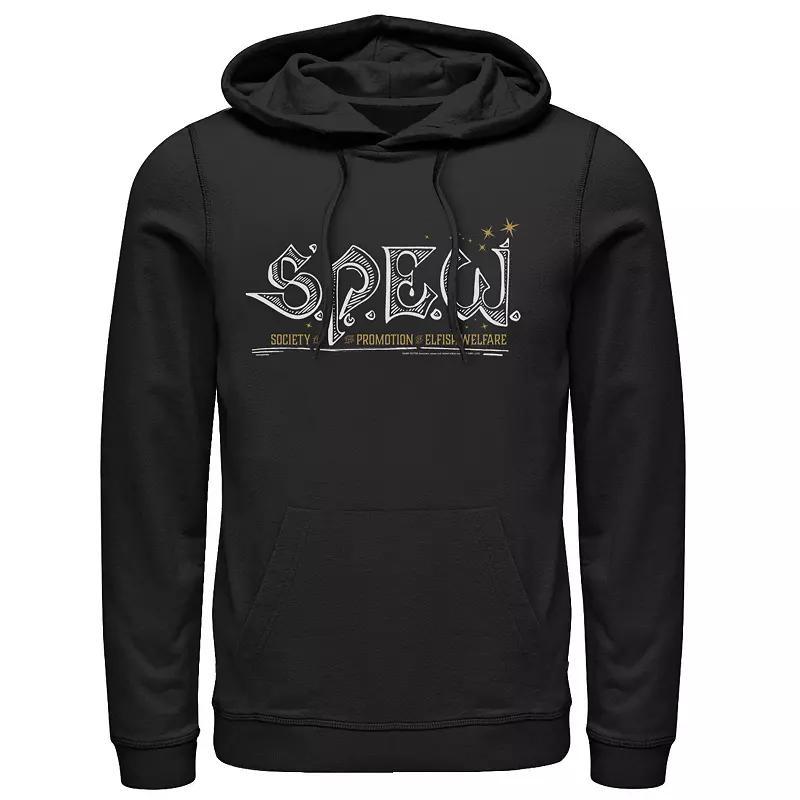 Men's Harry Potter S.P.E.W. Sketched Logo Hoodie, Size: XXL, Blue Product Image