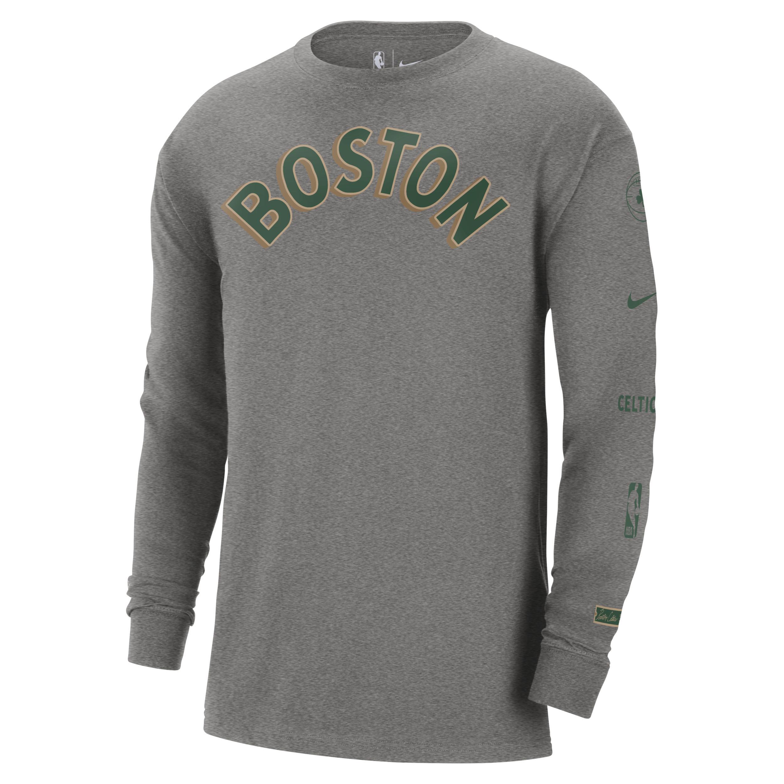 Milwaukee Bucks 2023/24 City Edition Nike Mens NBA Max90 Long-Sleeve T-Shirt Product Image