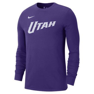 Utah Jazz Essential City Edition Nike Men's NBA Long-Sleeve T-Shirt Product Image