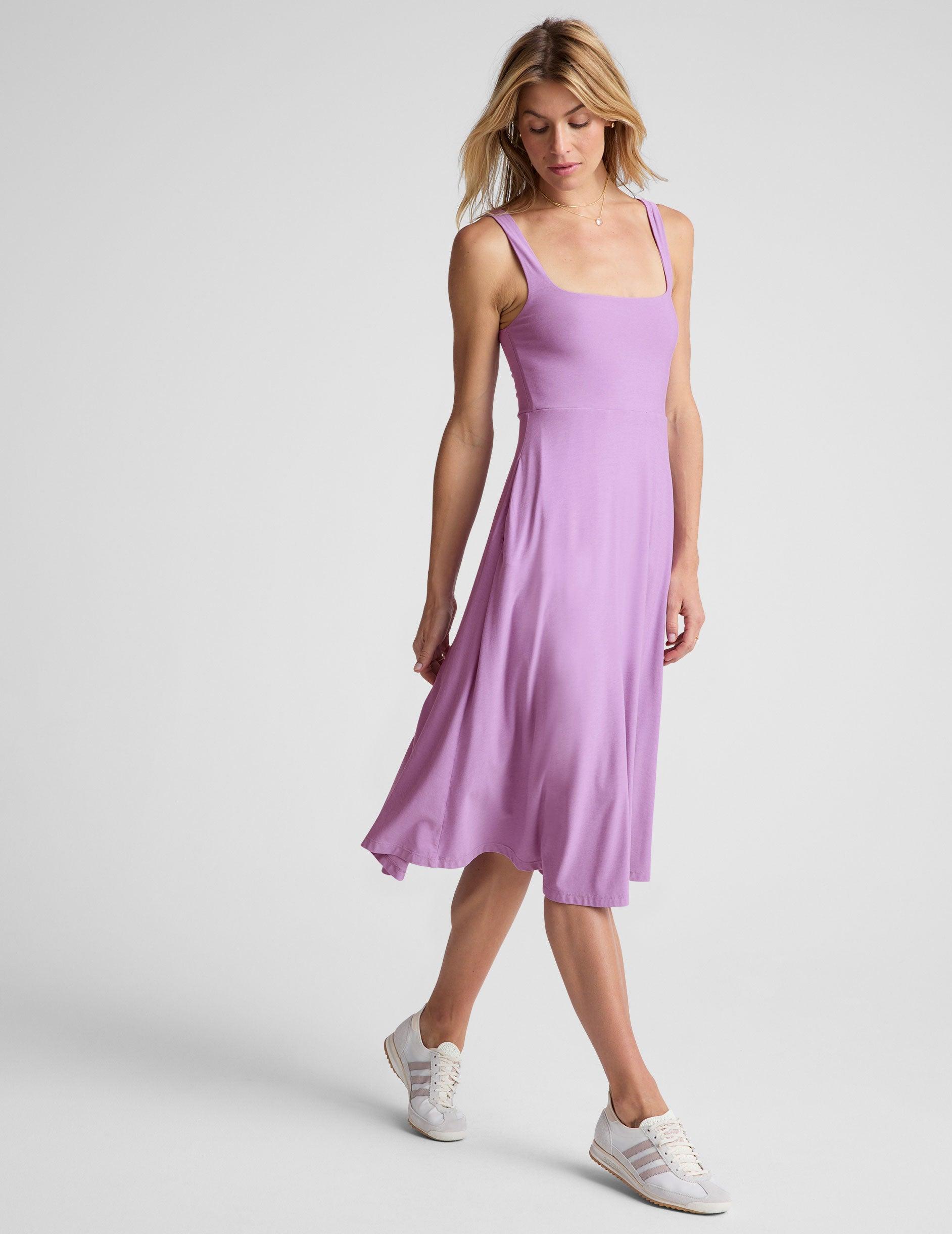 Featherweight At The Ready Square Neck Dress Product Image