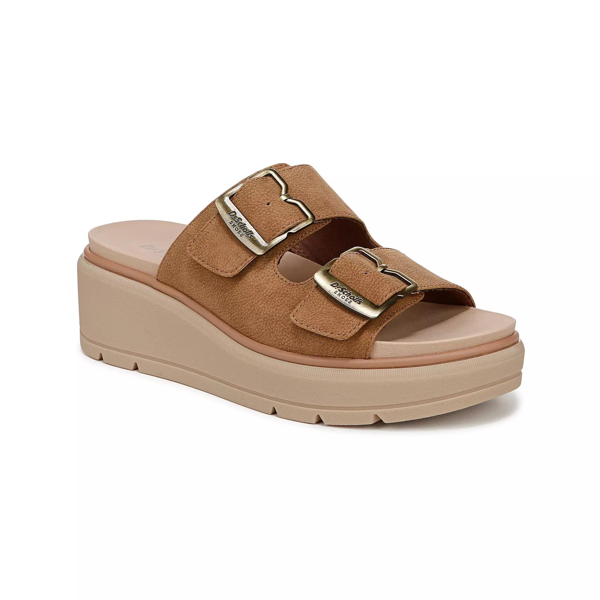 Dr. Scholl's Nice Day Max Og Women's Sandals, Size: 6.5, Honey Brown Product Image