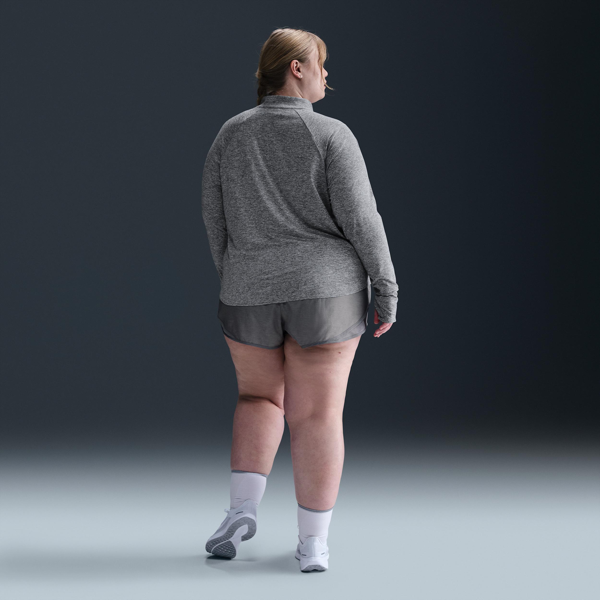 Nike Women's Swift Dri-FIT UV 1/4-Zip Running Top (Plus Size) Product Image