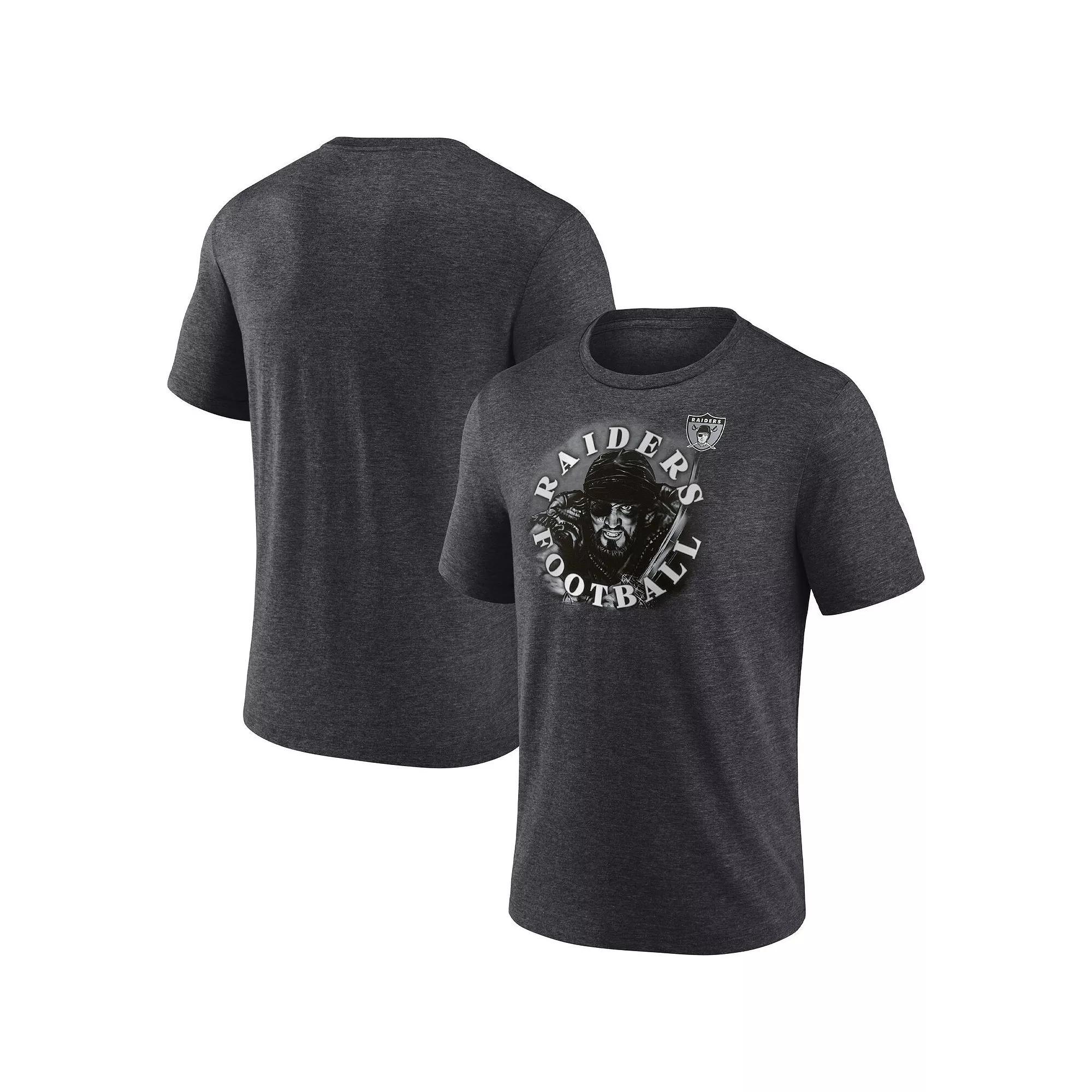 Men's Fanatics Branded Heathered Red Kansas City Chiefs Sporting Chance T-Shirt, Size: XL Product Image