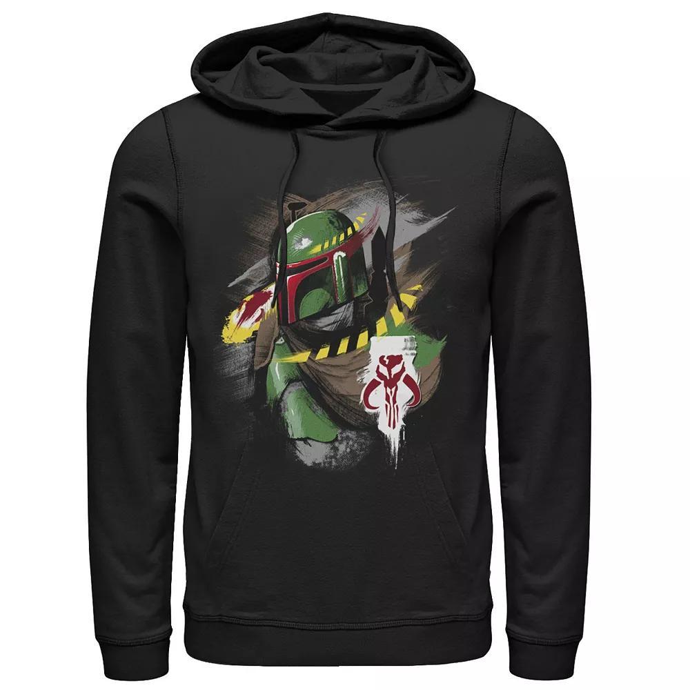 Mens Star Wars Logo Floral Fill Hoodie Product Image