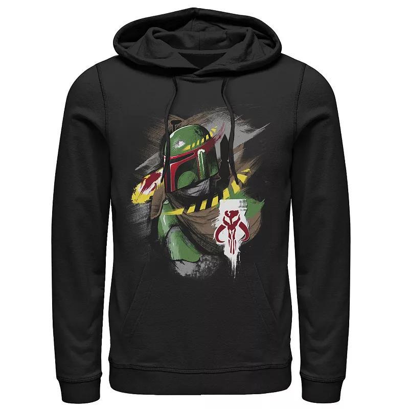 Mens Star Wars Logo Floral Fill Hoodie Product Image