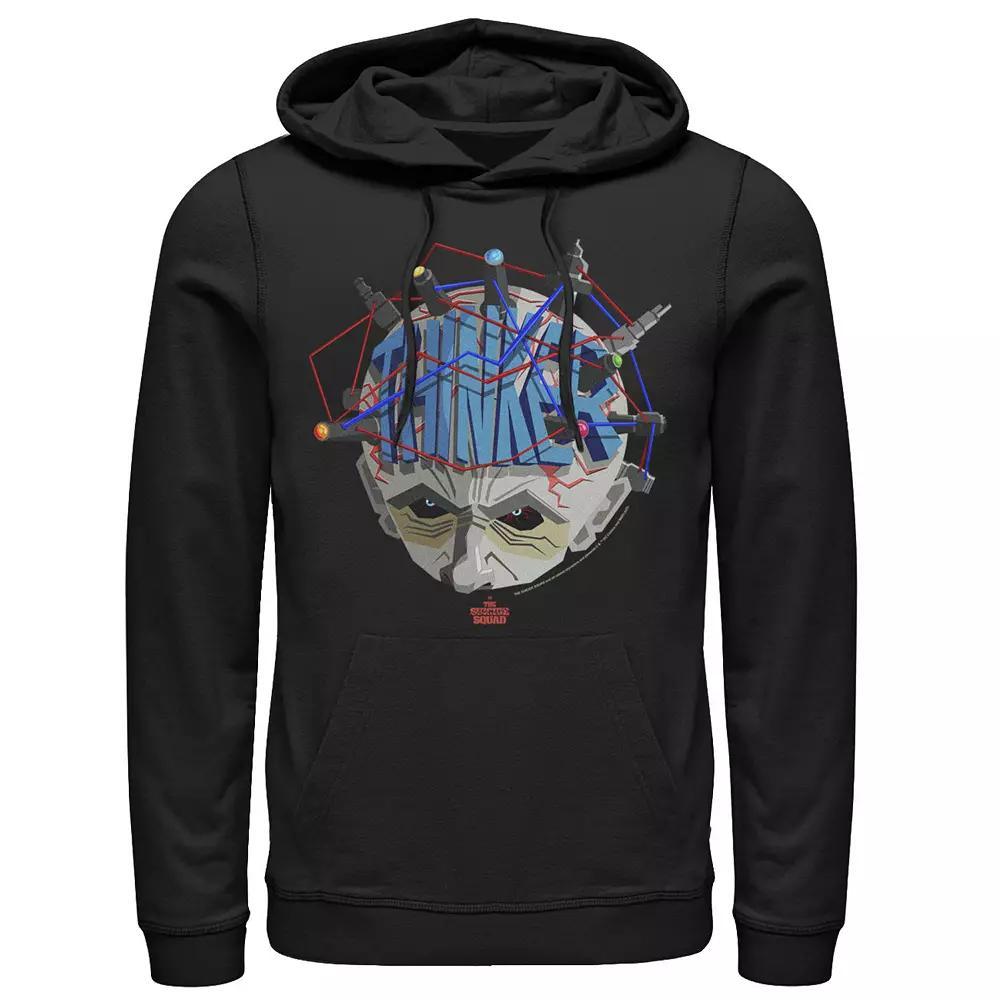 Men's The Suicide Squad Big Thinker Logo Hoodie, Size: Large, Black Product Image