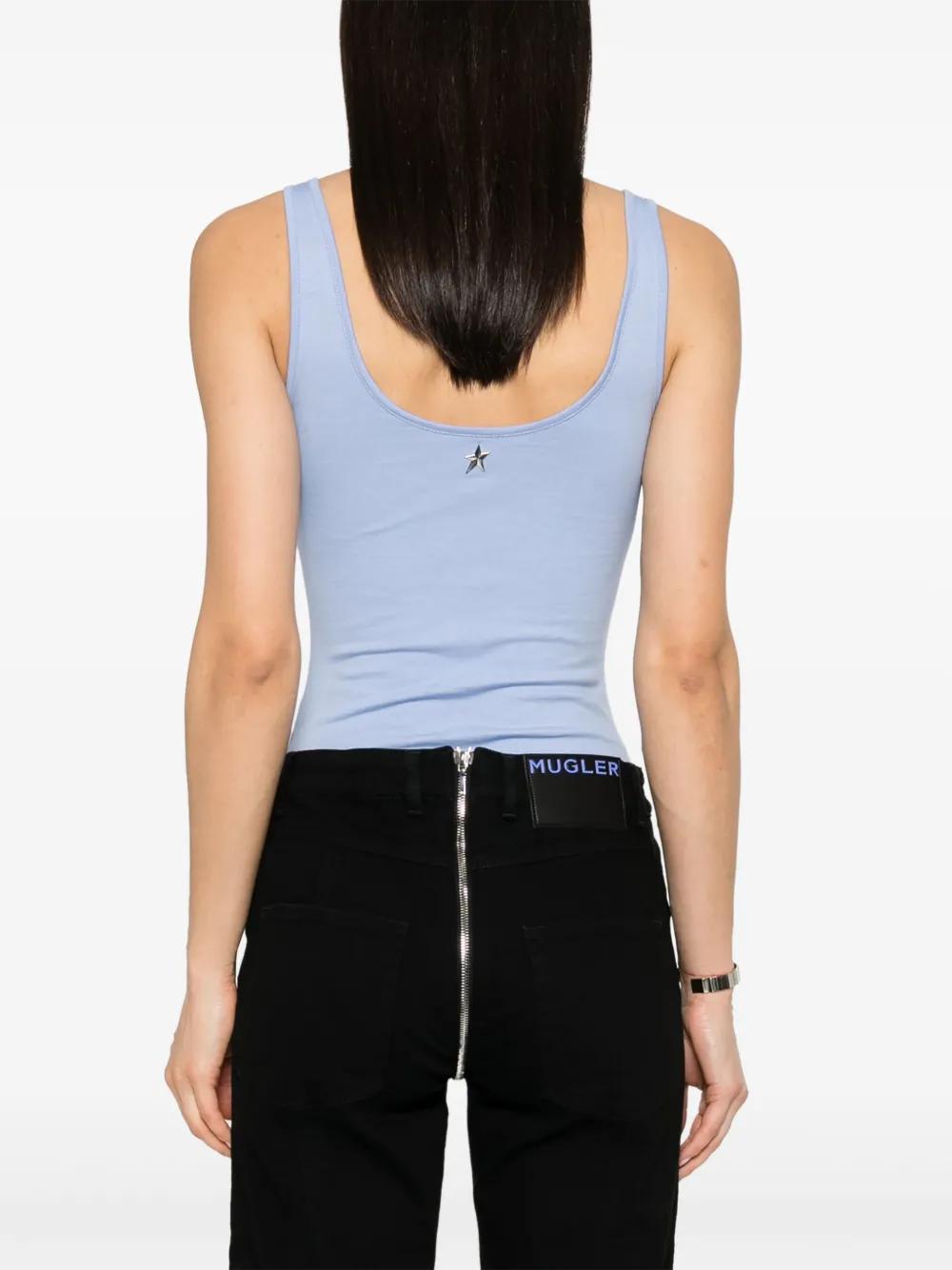 logo-print cotton bodysuit Product Image