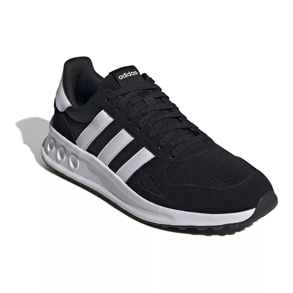 adidas Run 84 Mens Running Shoes Black White Black Product Image