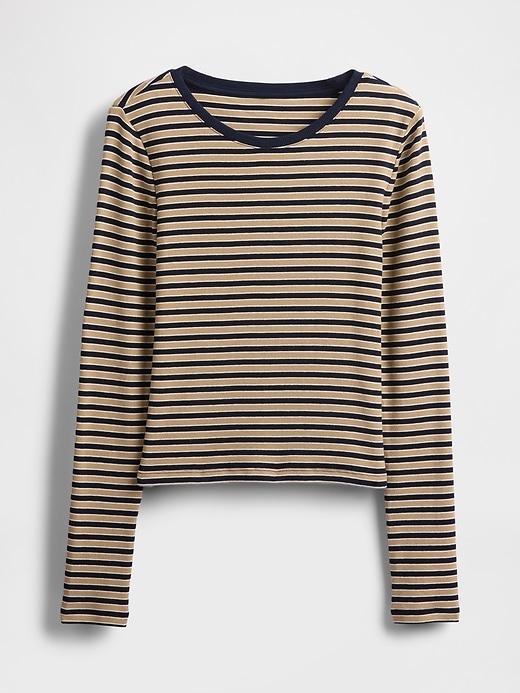 Modern Rib Cropped T-Shirt Product Image