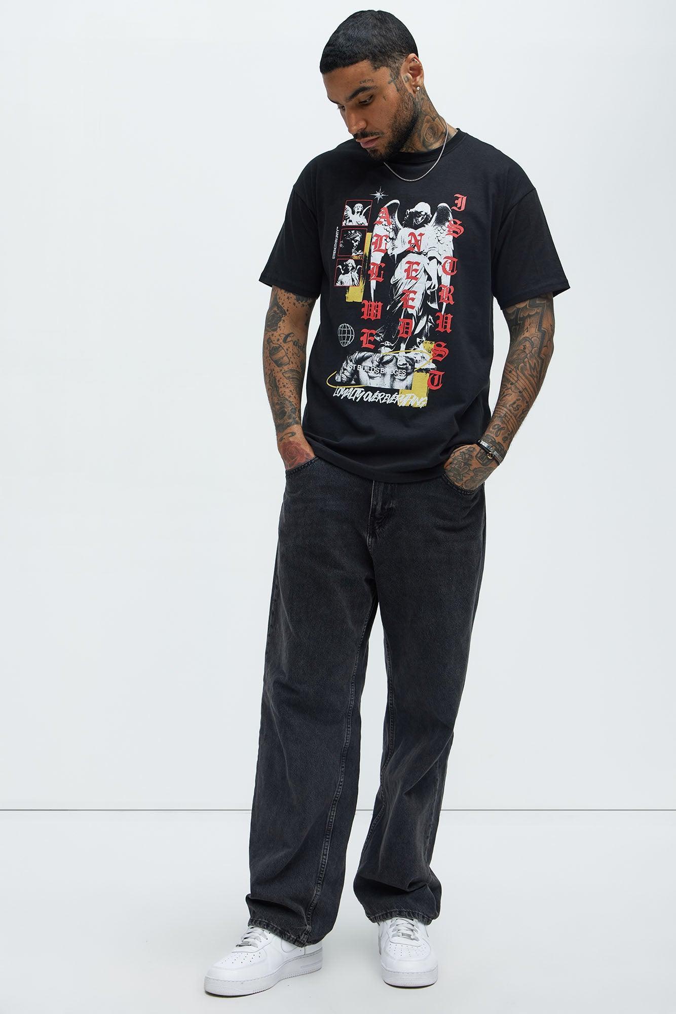 All We Need Is Trust Short Sleeve Tee - Black Product Image