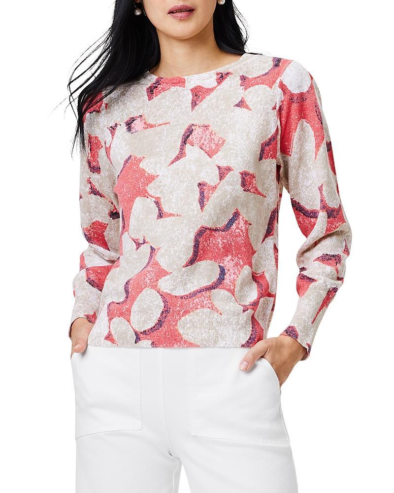 Womens Petite Rolling Reef Sweater Product Image
