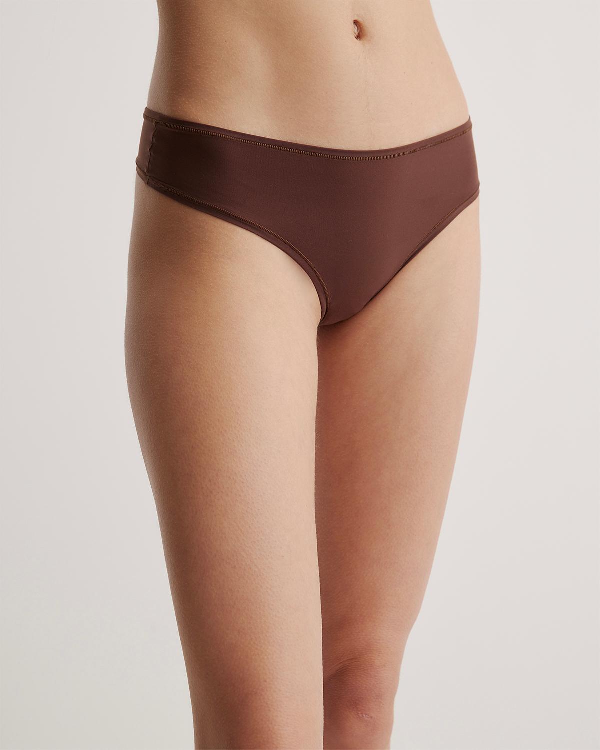 Quince | Women's Second Skin Thong Nylon/Spandex Product Image