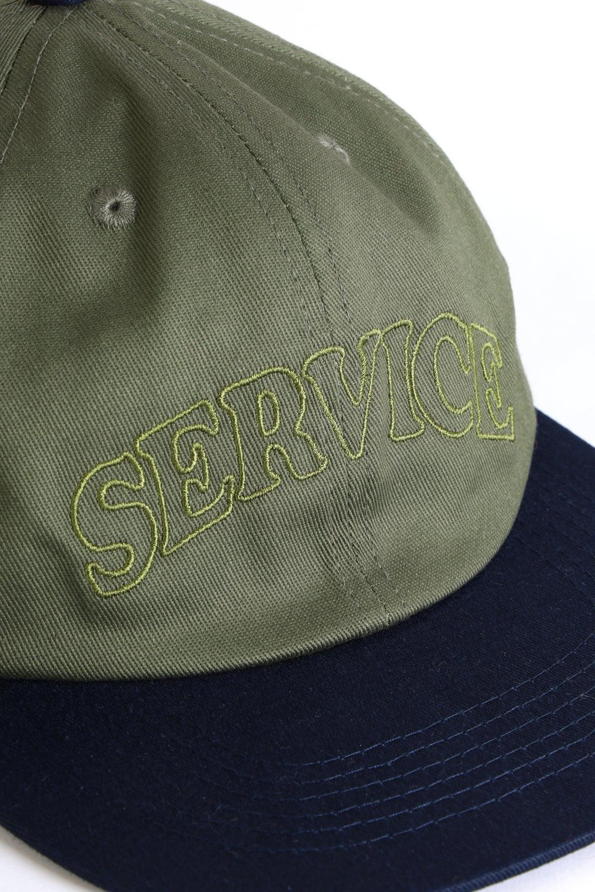 Service Works - Arch Logo Cap - Olive/Navy Product Image