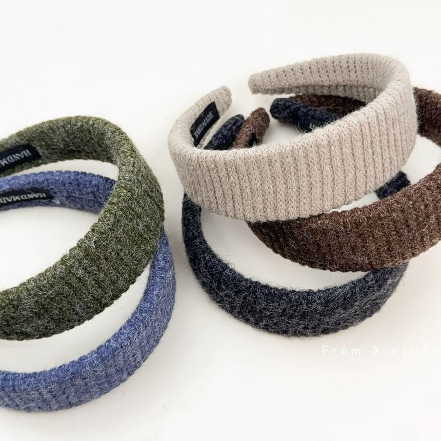 Plain Knitted Headband Product Image