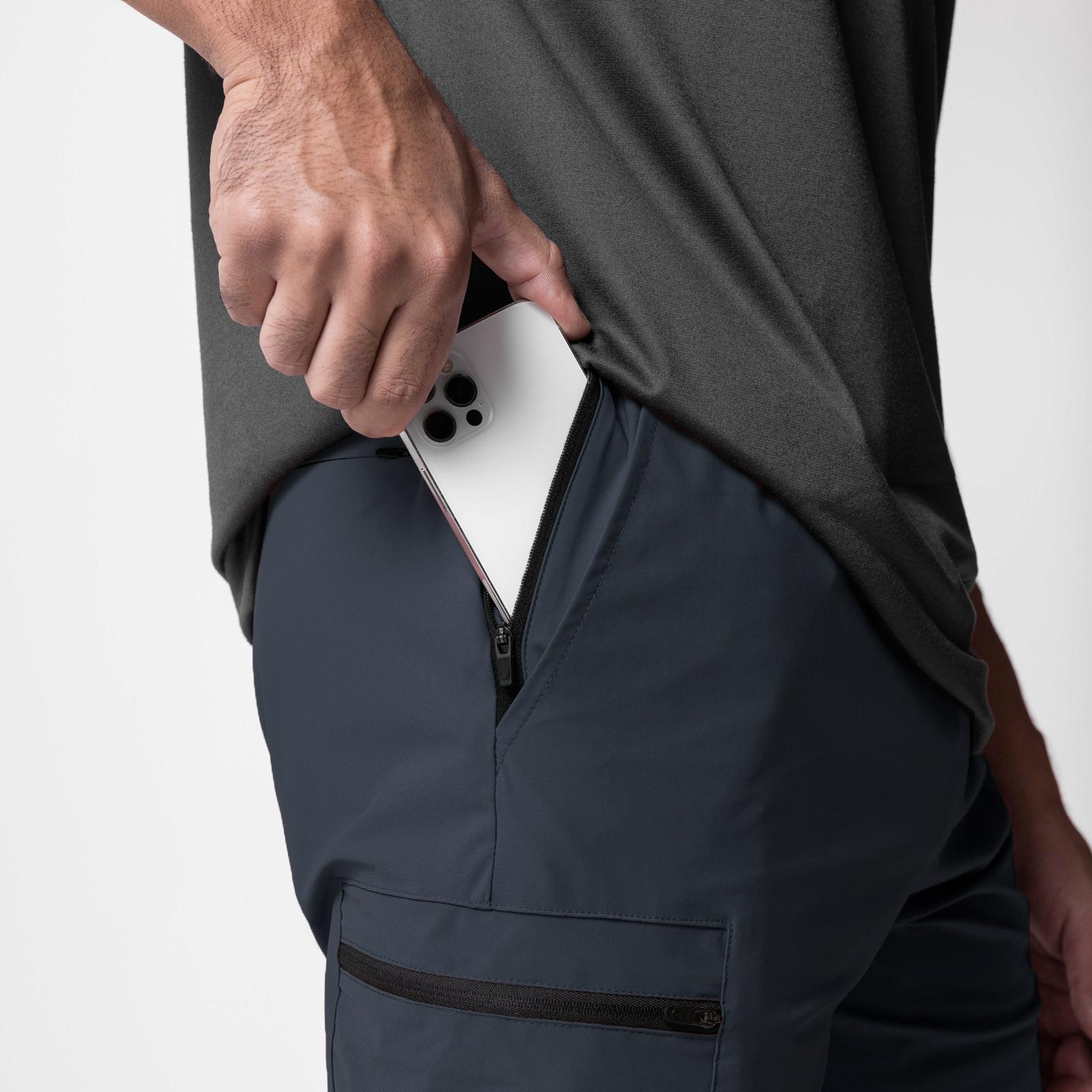0656. Tetra-Lite® Standard Zip Jogger - Navy Product Image