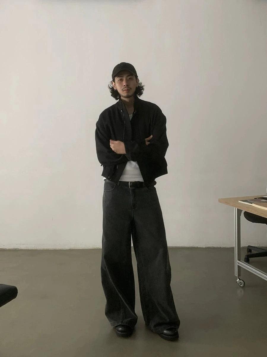 RT No. 18828 WASHED ASH SCIMITAR DENIM JEANS Product Image