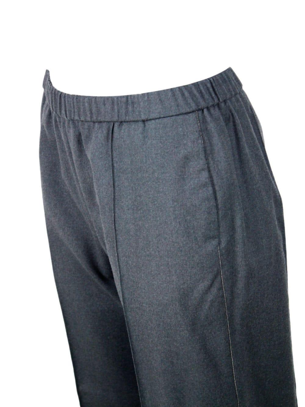 FABIANA FILIPPI Trousers In Grey Product Image