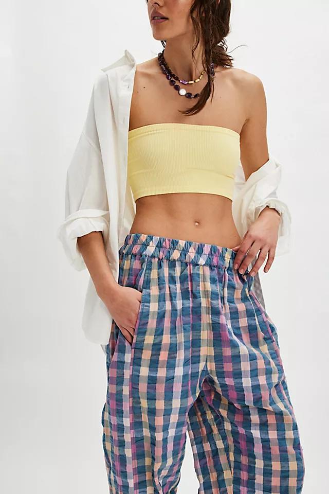 Preppy Gingham Pants Product Image