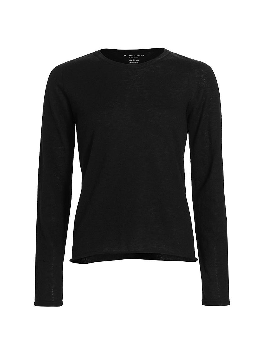 Majestic Filatures Cashmere Crewneck Top Product Image