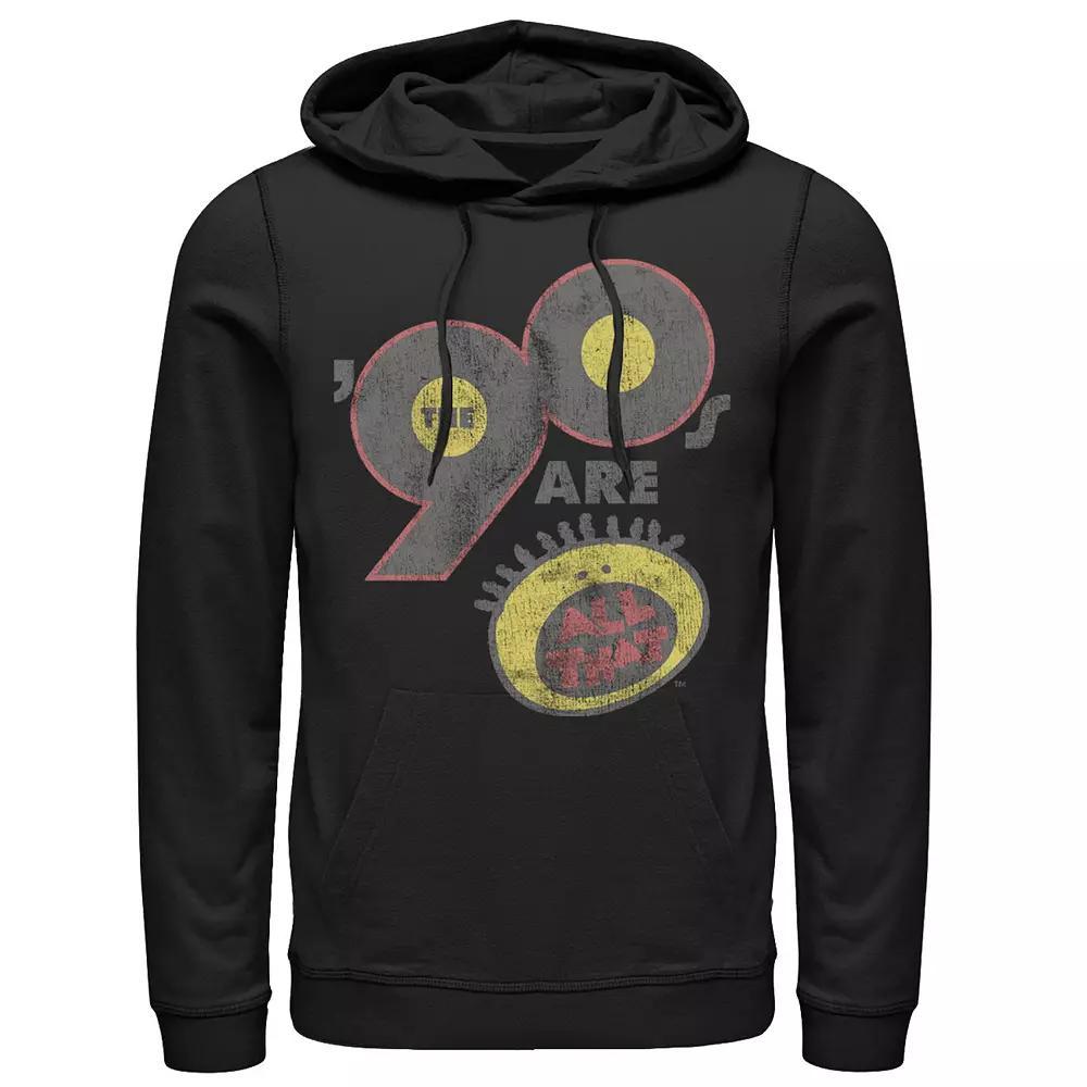 Men's Nickelodeon All That The Nineties Are Vintage Retro Graphic Hoodie, Size: Small, Black Product Image