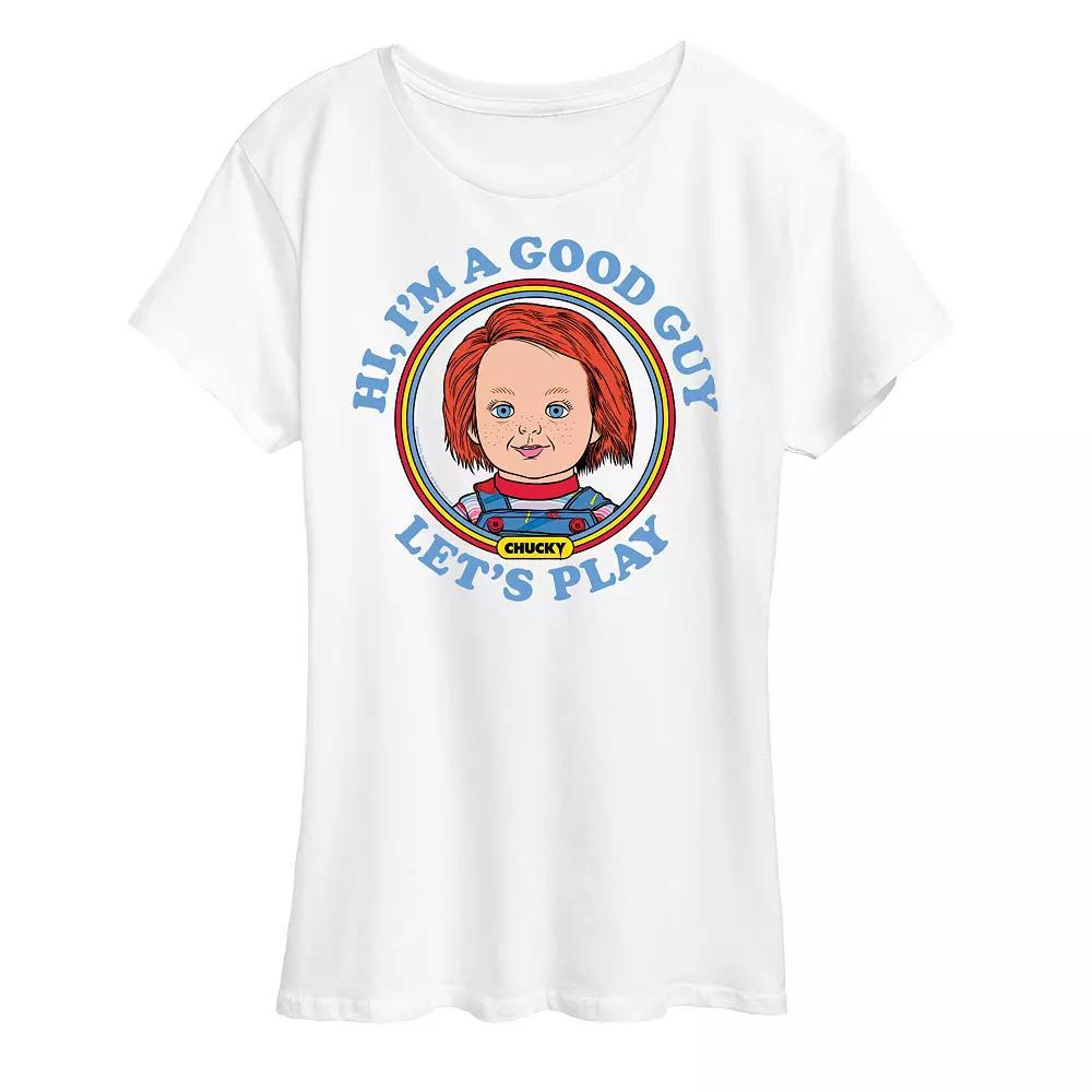 Womens Chucky Chucky Lets Play Graphic Tee Product Image